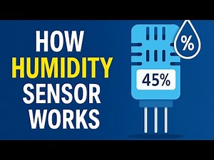 How Humidity Sensors Work | RH Sensor Explained with Animation