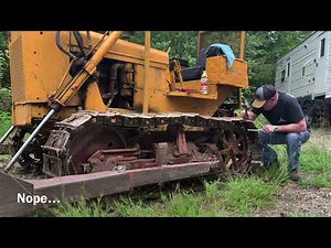 Fixing Case 310 crawler dozer thrown track “Hot Potato” #2