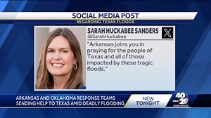 Arkansas and Oklahoma teams deploy to aid Texas floods