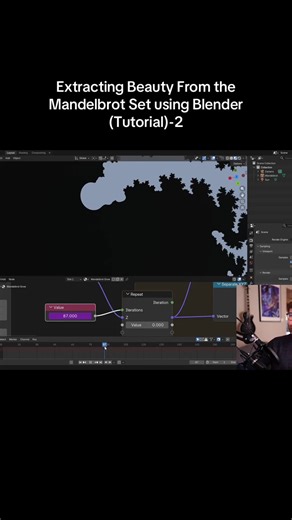 Extracting Beauty From the Mandelbrot Set using Blender (Tutorial)-2