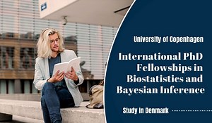 International PhD Fellowships in Biostatistics and Bayesian Inference, Denmark