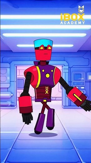 2D Robot Walk Animation | Made with Moho Pro 14 #animation #iboxacademy #mohoanimation