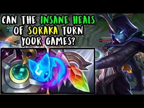 Can the INSANE HEALS of Soraka turn your games?? | Master Support | Patch 26.06