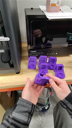 What items did my coworker 3D print? 🤔 Somebody please tell me in the comments!