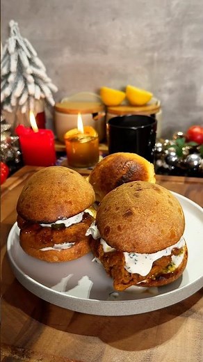 Homemade Brioche Slider Buns. #chickensliders