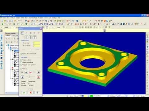TUTORIAL MASTERCAM X3_MULTI TOOLPATH