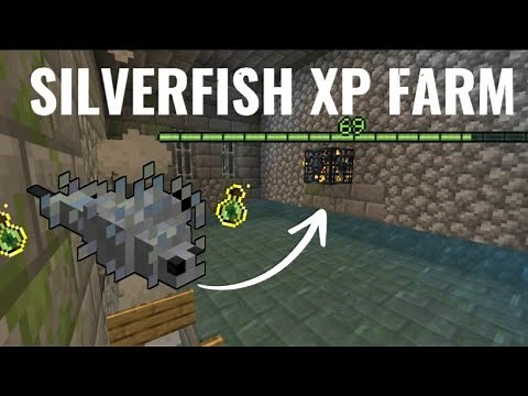 Minecraft 1.21+ XP Farm With Silverfish - 2600+ Per Hour