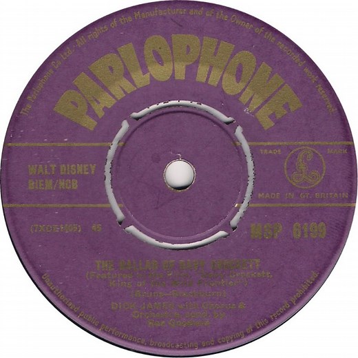 Dick James - The Ballad Of Davy Crockett