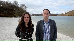 A wee message from the beautiful beach at Morar. | Kate Forbes MSP