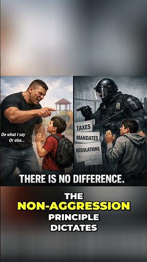 Statism vs Bully Coercion and the Non Aggression Principle