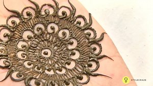 Easy Mehndi Design Video :) Try this on this Eid :) | Happy Wedding