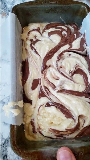 Marble Loaf Cake - Starbucks Inspired Recipe (but BETTER!)
