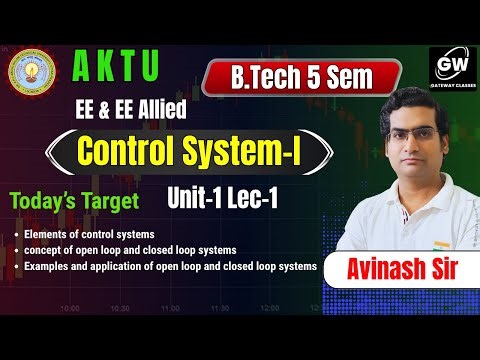 Control System | Lec-1 | FREE Class 🎓 | Mahashivratri Offer 🕉️ | For AKTU EE 3rd Year