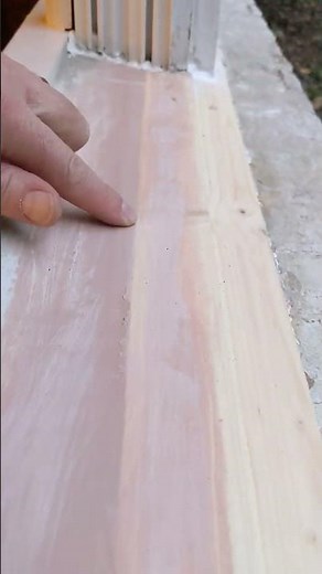 Exterior Window sill rotted wood repair