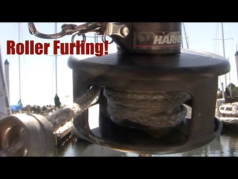 How to install/remove Harken roller furling on a sailboat