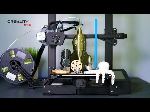 Creality CR-6 SE - 3D Printer - Unbox & Setup