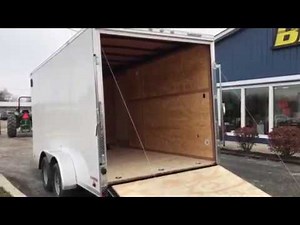 Cargo Mate 7x14 enclosed trailer with ramp door $3995.00