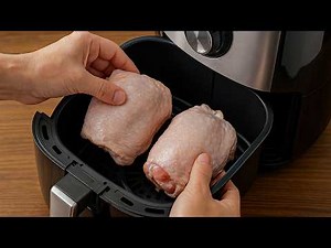 The Secret to Perfect Chicken tights in the Air Fryer! Ready in Just 20 Minutes!
