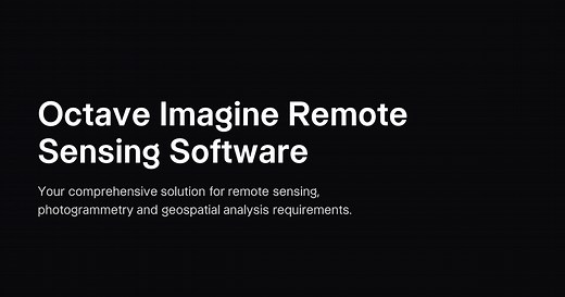 Octave Imagine Remote Sensing Software