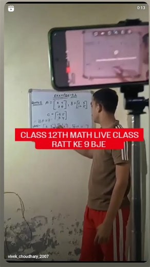 MATH CLASS LIVE 12TH MATH 2025