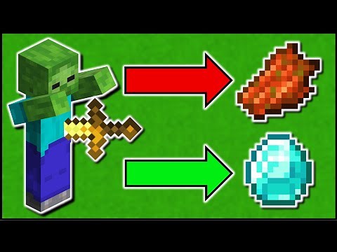 Minecraft - How To Summon Mobs With Custom Drops