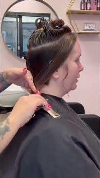 How To Create A More Rounded Head Shape Through The Haircut ✂️⁠