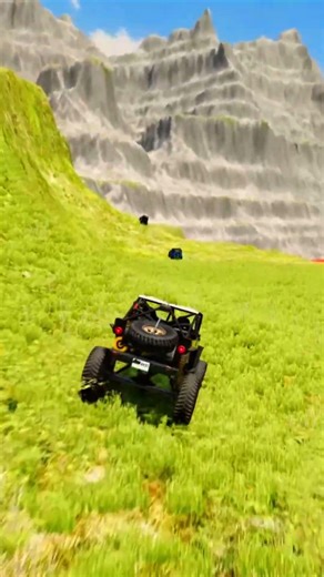 Cars vs Giant Lava Pit – BeamNG.drive 46 #beamng #shorts #beamngdrive #automobile #usa #car #india