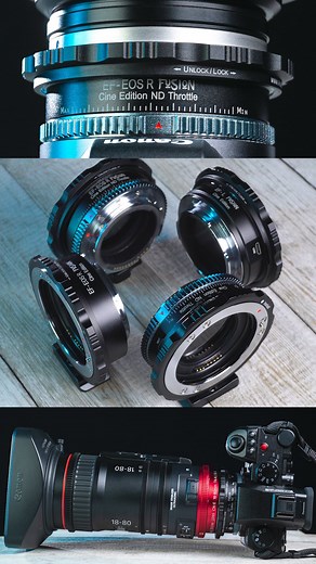 3 comments | Adapt pro grade Canon EF lenses to your L-mount or Canon RF camera with Cine Edition FUSION adapters from Fotodiox. Link in bio to learn more. - - #CineEditionFusion #NDThrottle #Fotodiox #FotodioxPro #cinemalens #cinemacamera #Fotodioxadapter #lensadapter #lumixs5ii #Lmount #lmountalliance #Sigmafp #canoneosr6 #smartadapter #canonef #CanonEFlens #autoadapter #autofocusadapter #VariableNDfilter #ndfilter | Fotodiox Inc. | Facebook