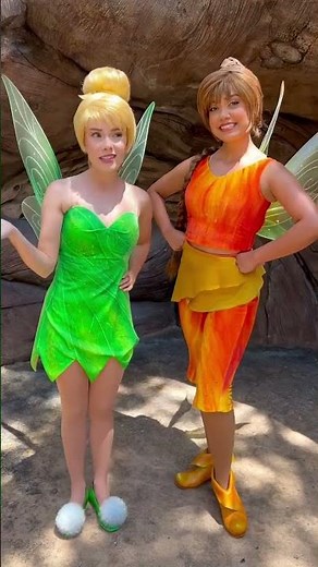 Tinkerbell and Fawn at Animal Kingdom