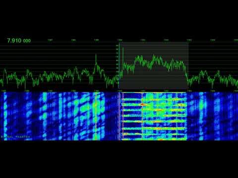 Farsi Numbers Station V32 Experiencing Double Jamming 7910 kHz | Signal Phantom