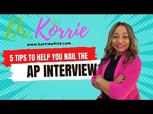 Five Tips to Help You Nail your Assistant Principal Interview!