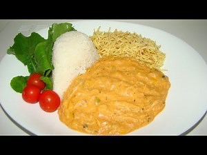 Como fazer creme de galinha, fácil ,gostoso , receita de creme de galinha ,creme de frango