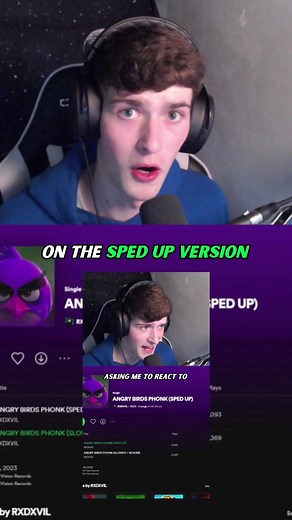 Angry Birds Phonk: Sped Up vs Slowed with Reverb Reaction