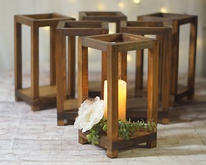 12 Bulk Wedding Lantern Centerpiece, Rustic Wedding Table Decoration, Farmhouse Decor, Wooden Candle Holder, Country Barn Wedding Gift - Etsy