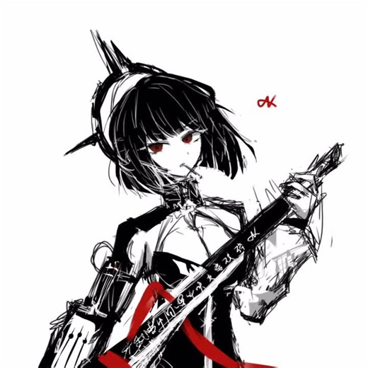 [绘画过程]良秀×余烬 同cv