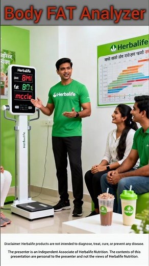 Herbalife coaches trusted Body fat analyzer