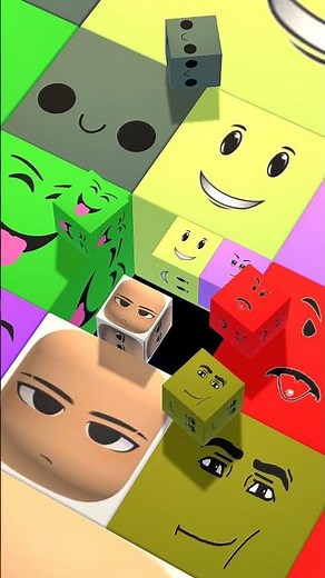 Roblox Face Rolling cube animation 25
