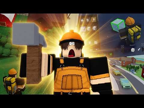 🧱 Explorei os JOGOS DE CONSTRUÇÃO mais INSANOS do ROBLOX!!