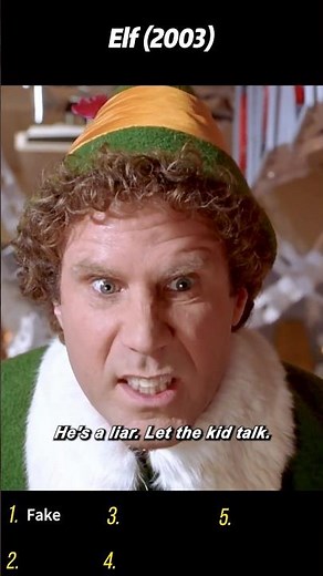 Elf (2003) | Buddy Loses It When the Mall Santa Is a Fake