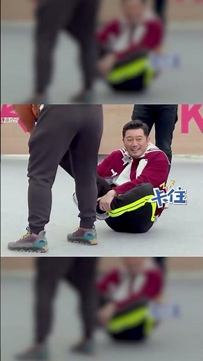 Sha Yi turned into a suitcase?🤣