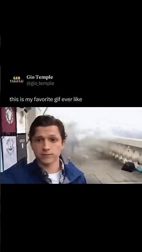 Tom Holland accidentally creating the ultimate Spider-Man reaction gif is legendary 💀