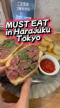 Top 4 MUST-EAT Foods in Harajuku Tokyo🇯🇵（2026）
