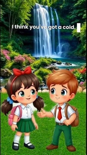 #cartoon /Grade -5/Unit6/page-51/3B🥰🥰