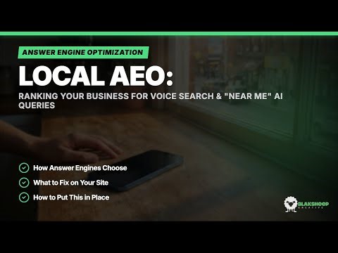 Local AEO Explained: How Voice Search Decides Which Business Gets the Call