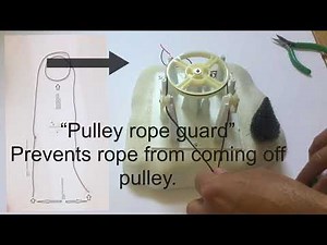 "DEPT 56 GONDOLA REPAIR" "Replacing The Rope Trick"