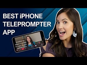Best Teleprompter for iPhone and YouTube Videos