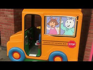 Jolly Roger Arthur school bus kiddie ride