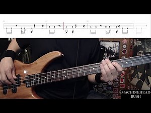 Machinehead by Bush - Bass Cover with Tabs Play-Along