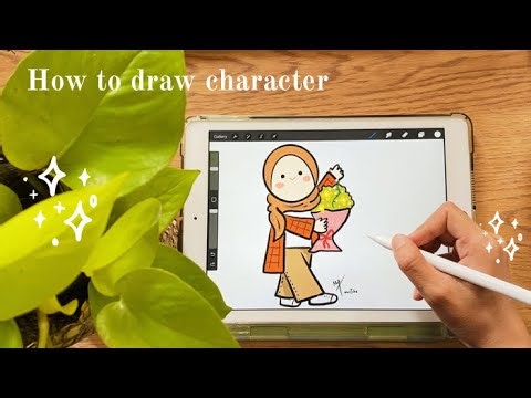 Tutorial menggambar di ipad dengan procreate | ipad drawing