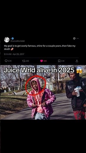 Juice Wrld alive in 2025?? 😱 #fyp #foryou #shorts #juicewrld #lljw